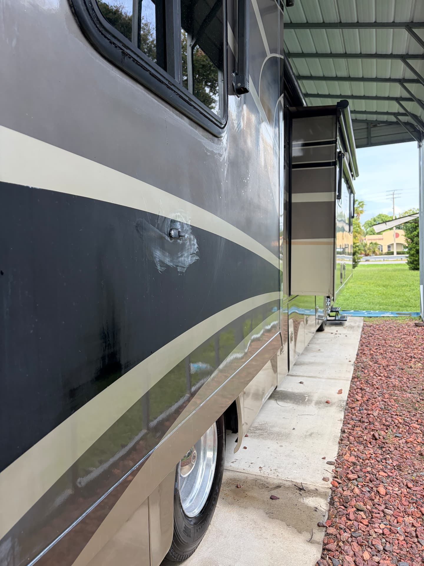 Oxidation removal — before